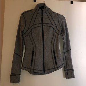 Lululemon Gray Jacket Size 6- Worn once!